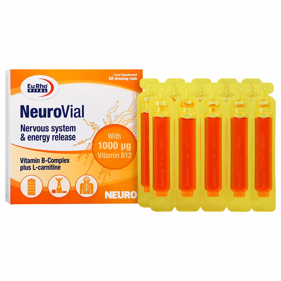 ویال نوروویال یوروویتال 10عدد Eurho Vital NeuroVial Vials