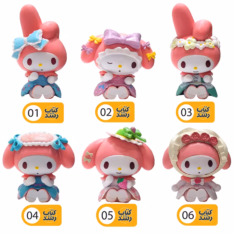 فیگور هلو کیتی و دوستان (Hello kitty) متنوع کد 2