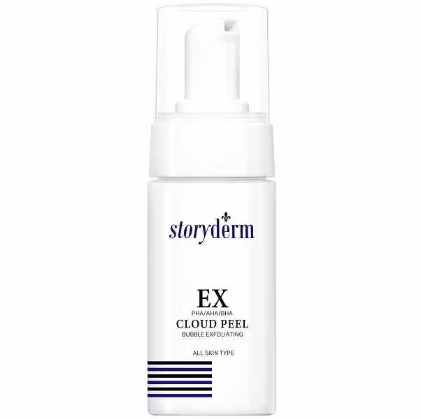 فوم پیلینگ استوری درم Storyderm مدل اکس کلود پیل EX CLOUD PEEL حجم 80 میل | حاوی AHA BHA PHA