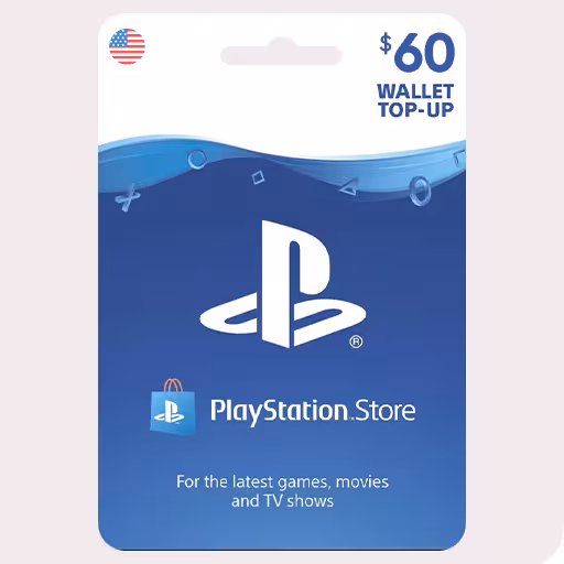 گیفت کارت 60$ PlayStation آمریکا