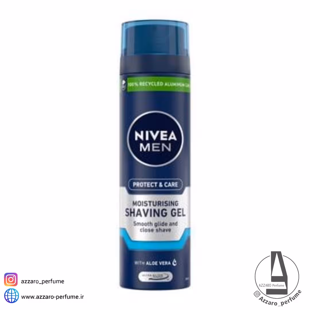 ژل اصلاح مردانه نیوآ Nivea مدل Protect &Care حجم 200 میل