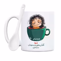 خرید ماگ-لیوان   دختر فنجونی  شیوا