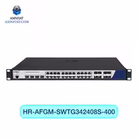 سوئیچ شبکه PoE مدیریتی HRUI مدلHR-AFGM-SWTG342408S-400