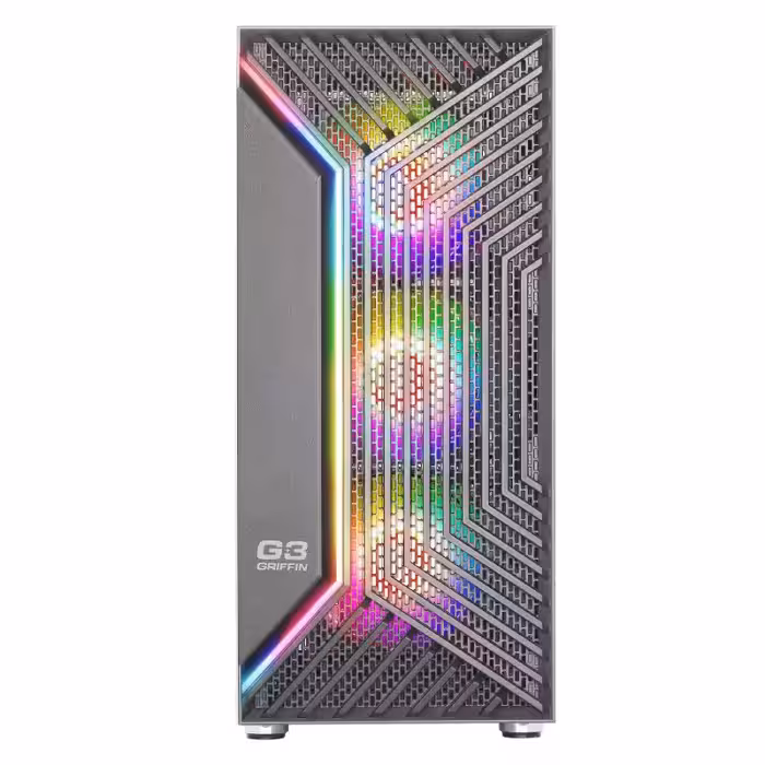 خرید و قیمت کیس کامپیوتر گیمینگ گرین مدل GRIFFIN G3 Plus