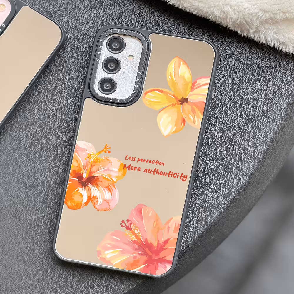 قاب آینه ای چاپی سفارشی (کد 0402) طرح hawaii flower برای سامسونگ