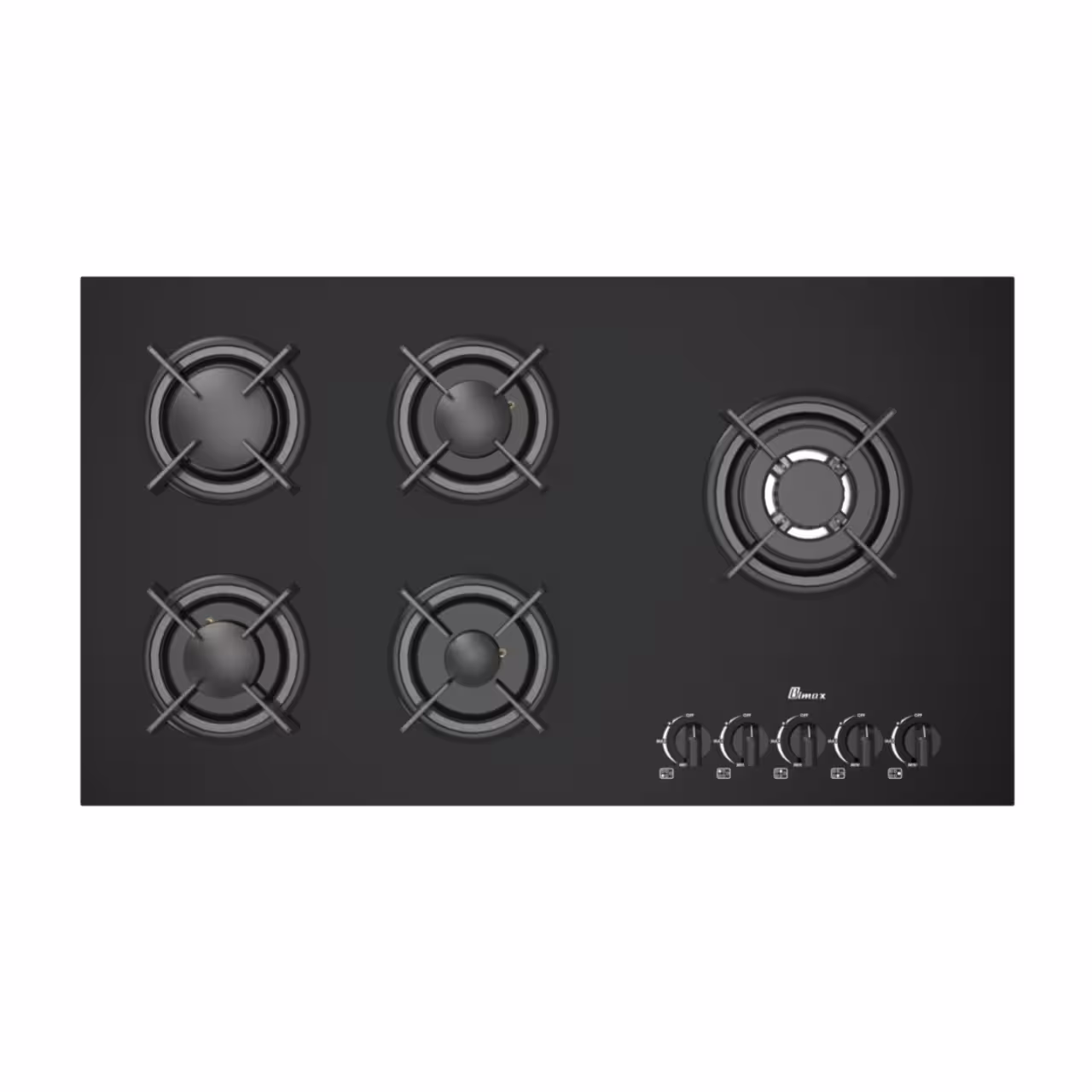 اجاق گاز صفحه ای شیشه ای بیمکث مدل IG-2103 مشکی