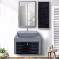 روشویی کابینتی تولیدی حبیبی سایز 40*65 کد RO-0055