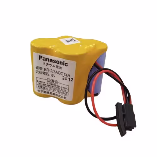 باتری لیتیوم6 ولت پاناسونیک سایز 2/3A مدل BR-2/3AGCT4A