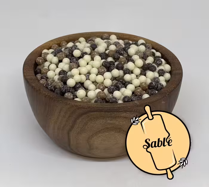 شکلات چیپسی کریسپی 3رنگ 100 گرمی باراکا