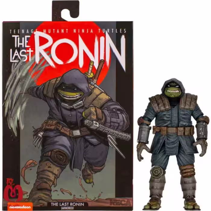 اکشن فیگور لاکپشت نینجا رونین زرهی مدل TMNT Last Ronin Armored برند نکا