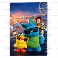 دفتر مشق کارتون داستان اسباب بازی ها