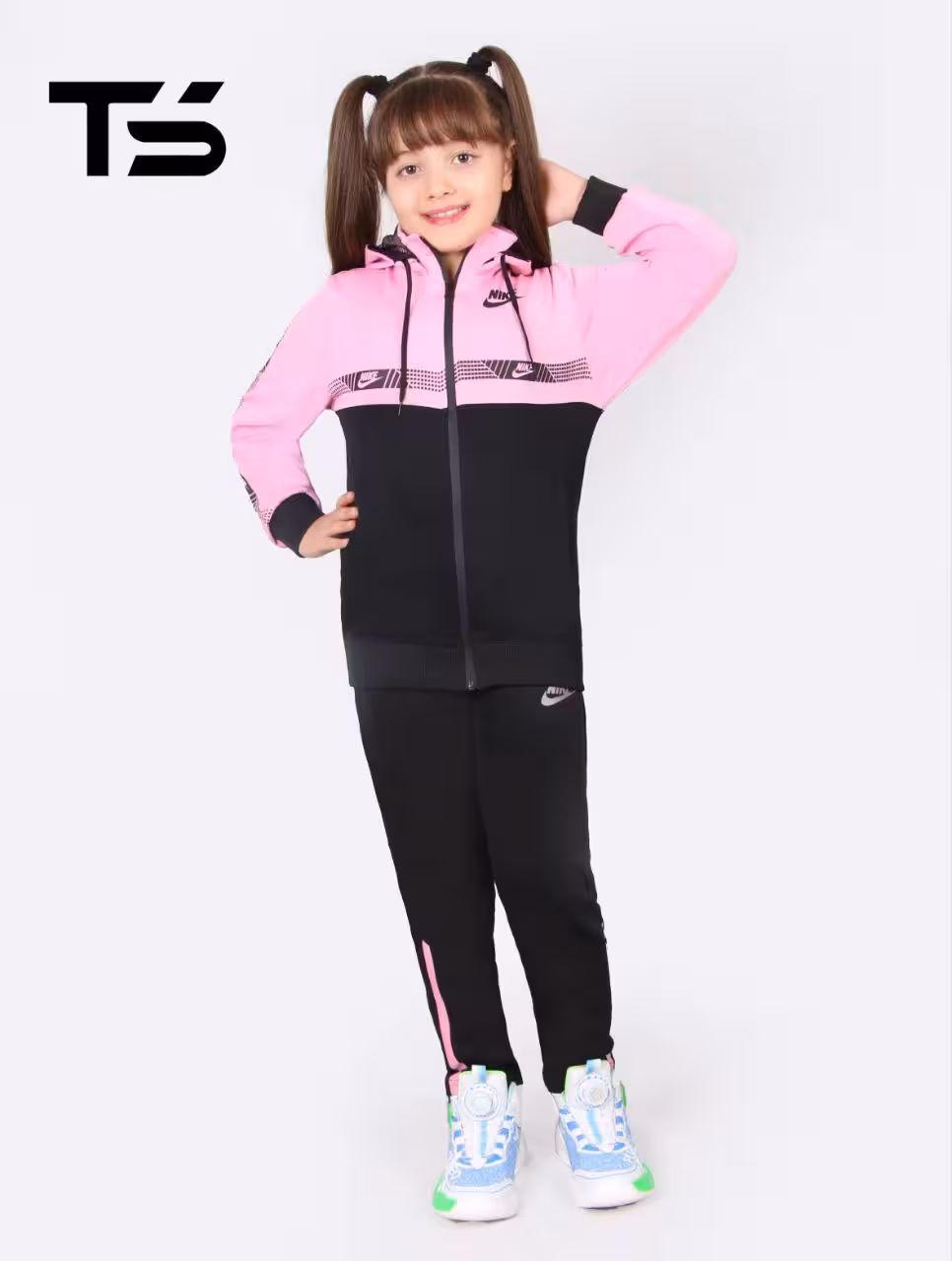 ست گرمکن شلوار پسرانه دخترانه NIKE کد 003