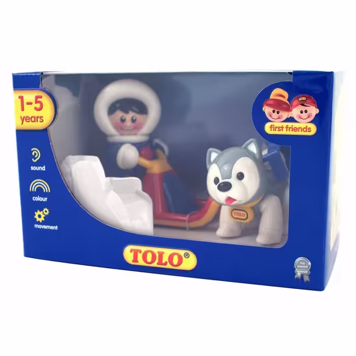 قیمت عروسک اسکیمو و سگ Tolo First Friends Polar Sledge