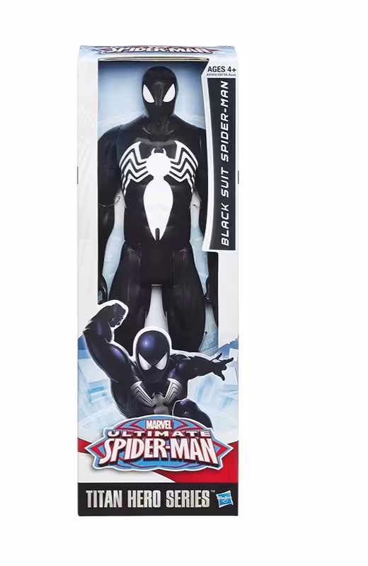 اکشن فیگور هاسبرو مدل مرد عنکبوتی طرح بلک اسپایدرمن