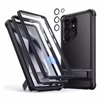 قاب و گلس Galaxy S24 Ultra مدل ESR ARMOR KICKSTAND