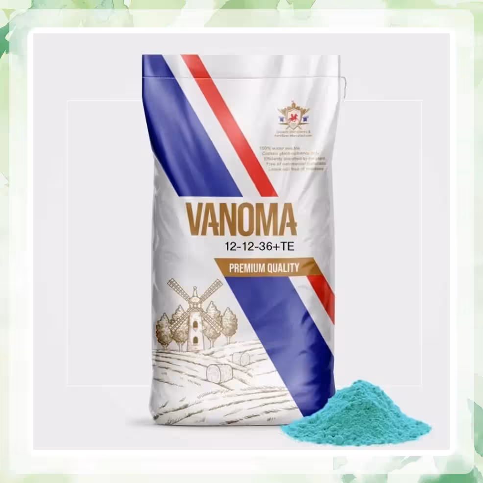 کود 36 12 12 وانوما با عناصر ماکرو و میکرو ده کیلویی