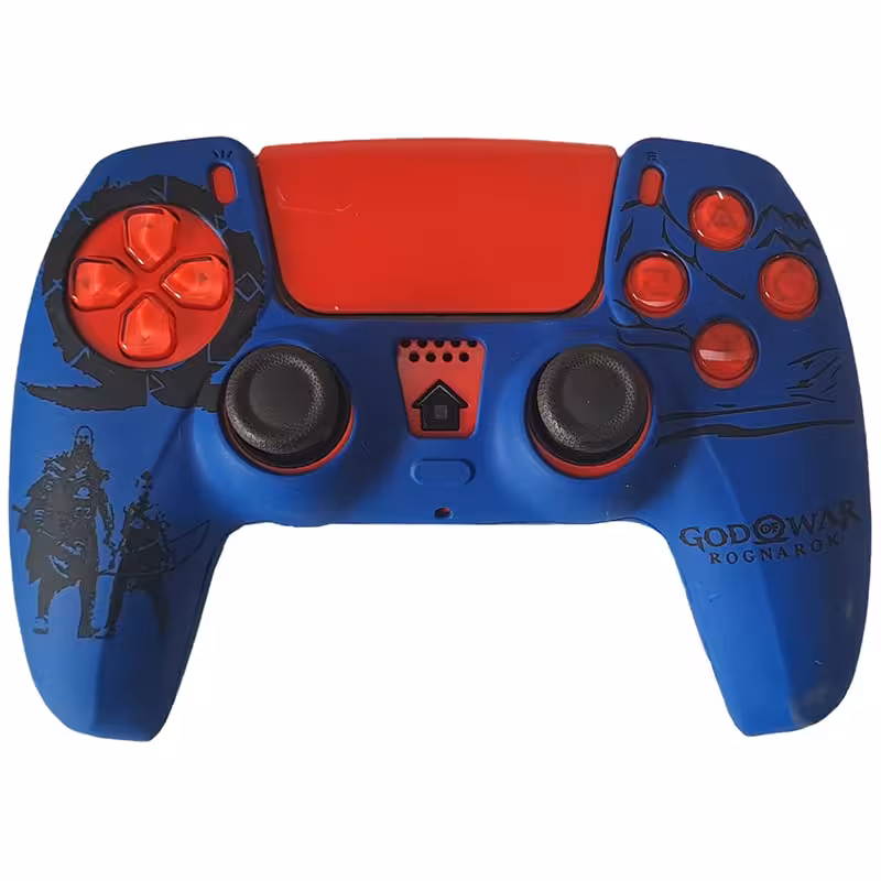 روکش دسته PS5 طرح GOD OF WAR سرمه ایی