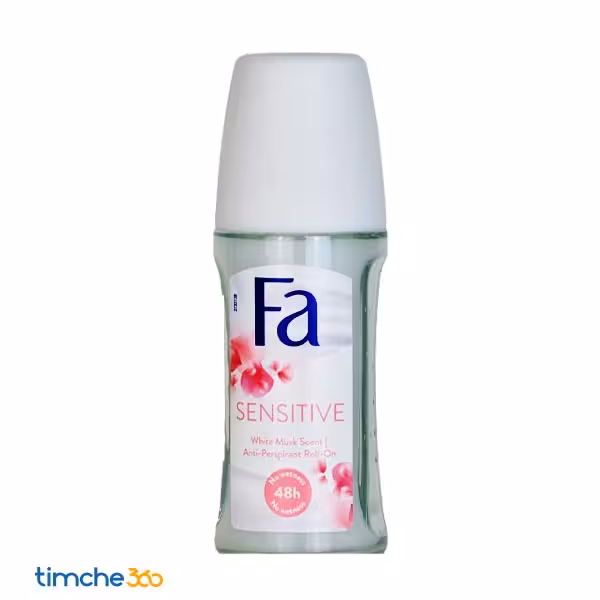 رول ضد تعریق زنانه فا مدل Sensetive حجم 50 میلی لیتر