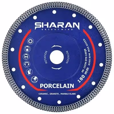 صفحه برش پرسلان شاران مدل DISK 180 سایز 180 میلی متر