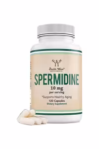 کپسول Spermidine حمایت از سلامت سلولی و جوانی بدن Double Wood - بسته 120 عددی