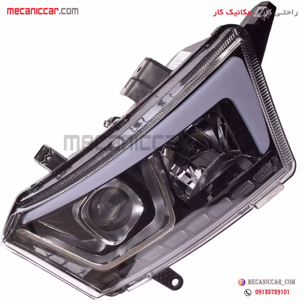 چراغ جلو راست دناپلاس با لامپ و led
