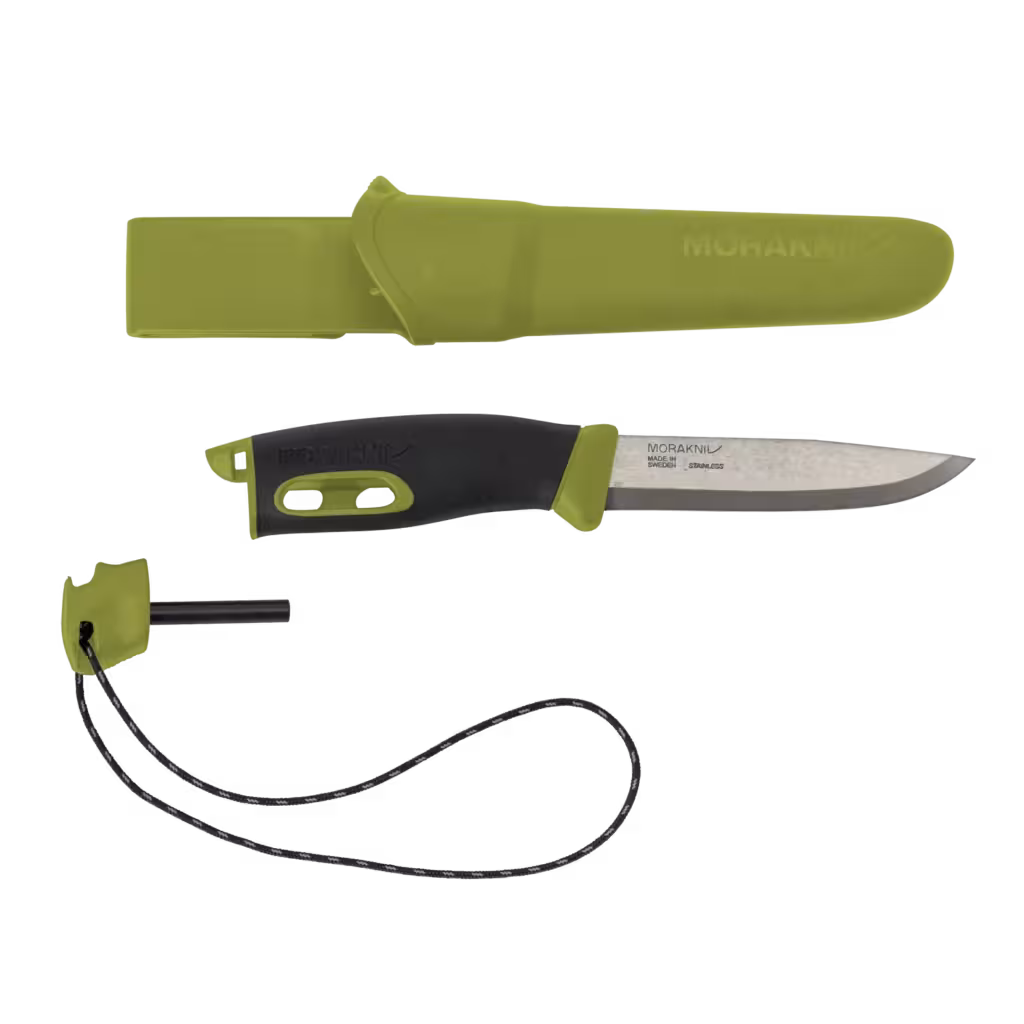 کارد موراکنیو کامپنیون اسپارک استنلس Morakniv Companion Spark (S) – Green