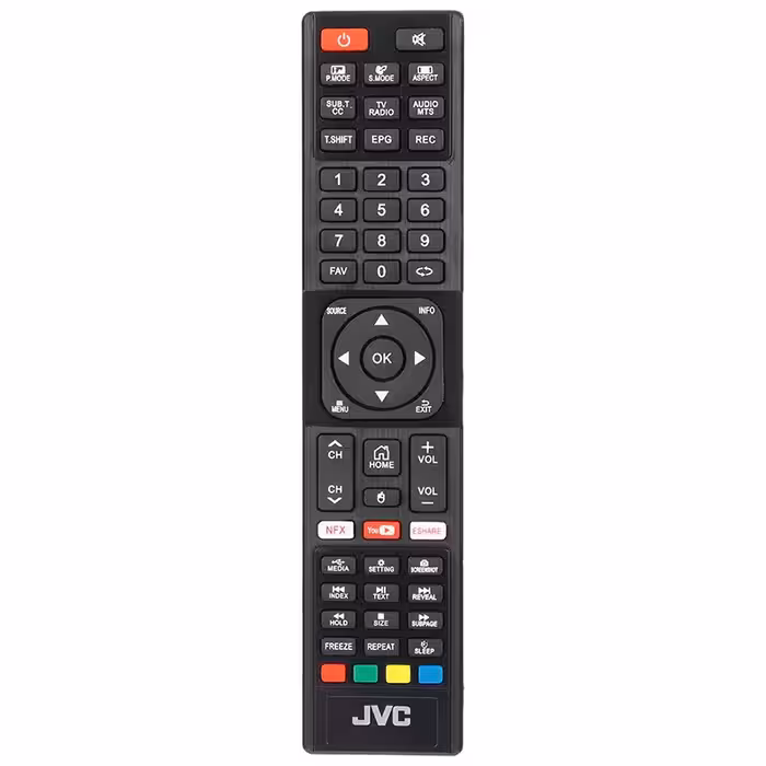 کنترل تلویزیون ال ای دی LED جی وی سی JVC