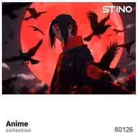 پازل شیشه ای استینو 260 تکه طرح انیمه (کد 80126)،(باجعبه)