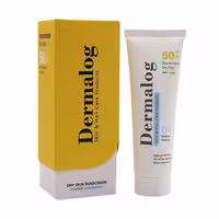 کرم ضدآفتاب پوست خشک spf 50درمالوگ حجم 50 میلی لیتر