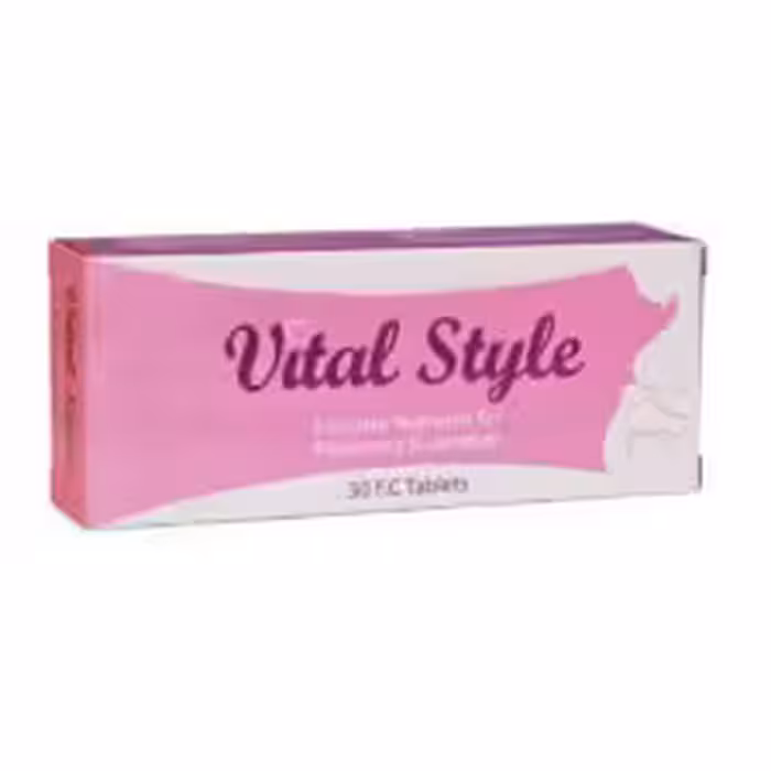 قرص وایتال استایل دارو درمان پارمیدا 30 عدد