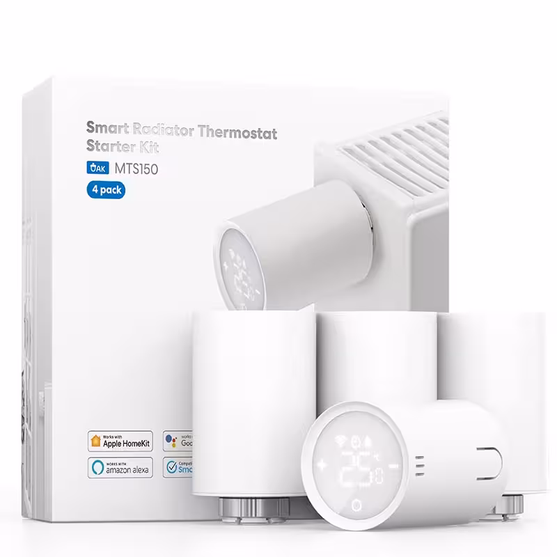 پک 4 عددی ترموستات هوشمند رادیاتور برند Meross