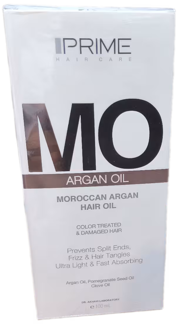 روغن تقویت کننده مو آرگان پرایم، موهای رنگ شده و آسیب دیده  100ml ,MO Moroccan Argan oil prime