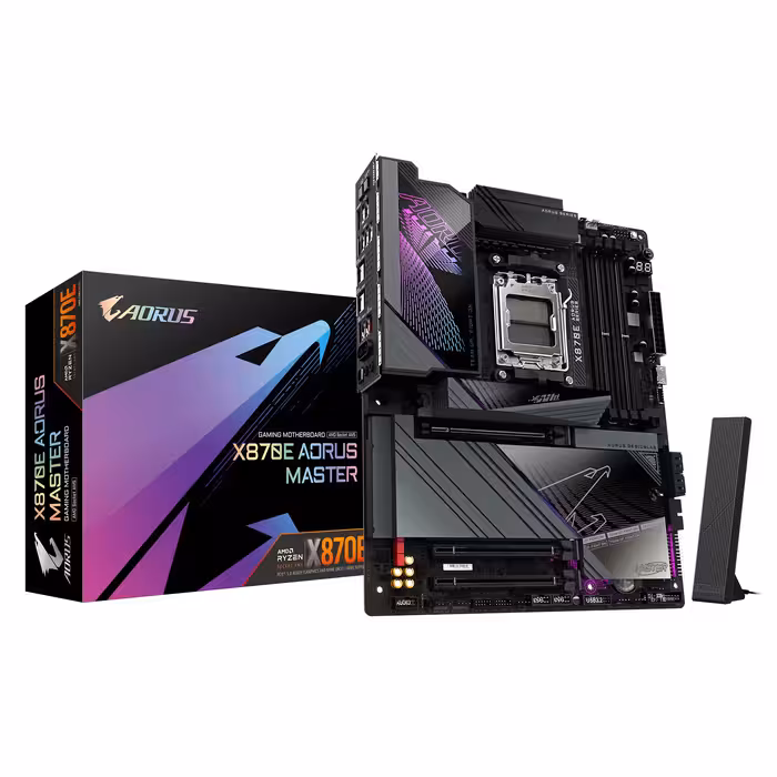 خرید مادربرد گیگابایت GIGABYTE X870E Aorus Master با بهترین قیمت
