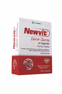 قطره آهن نیوویت برند Rcfarma - حجم 50 ml