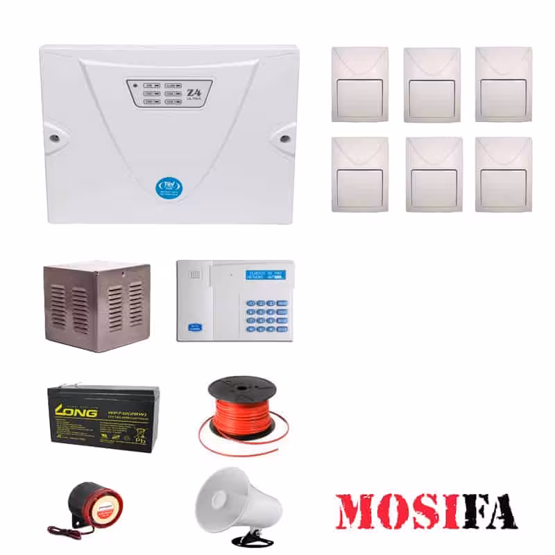 پکیج دزدگیر اماکن کلاسیک مدل CF6