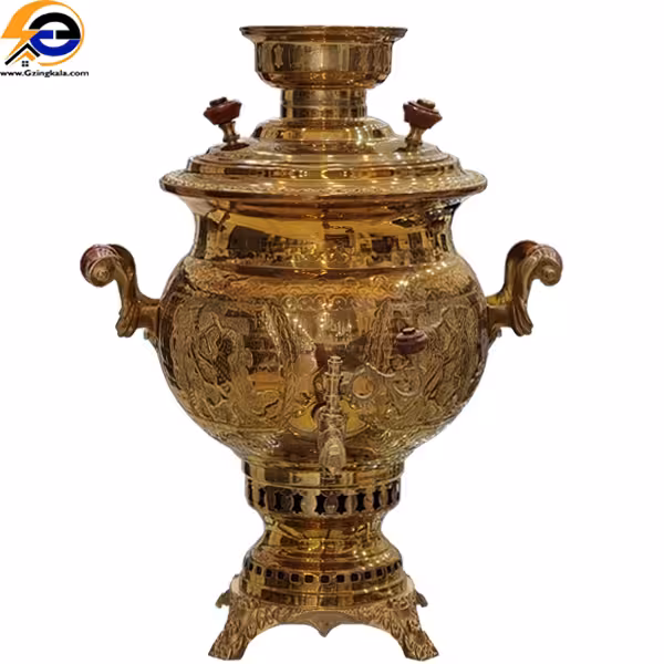 سماور زغالی برادران سیفی 2008 طرحدار