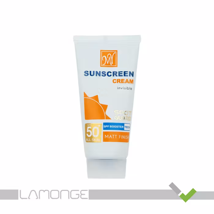 کرم ضد آفتاب SPF50 بی رنگ مات مای مدل اسپات گارد 4 کاره مناسب انواع پوست حجم 50 میلی لیتر