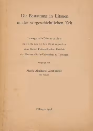 خرید و دانلود نسخه کامل کتاب Die Bestattung in Litauen in der vorgeschichtlichen Zeit
