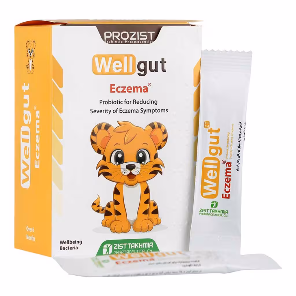 ولگات اگزما پروزیست زیست تخمیر 30عدد | Zist Takhmir Rrozist Wellgut Eczema