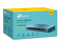 سوئیچ 8 پورت گیگابیتی و دسکتاپ تی پی لینک مدل LS108G