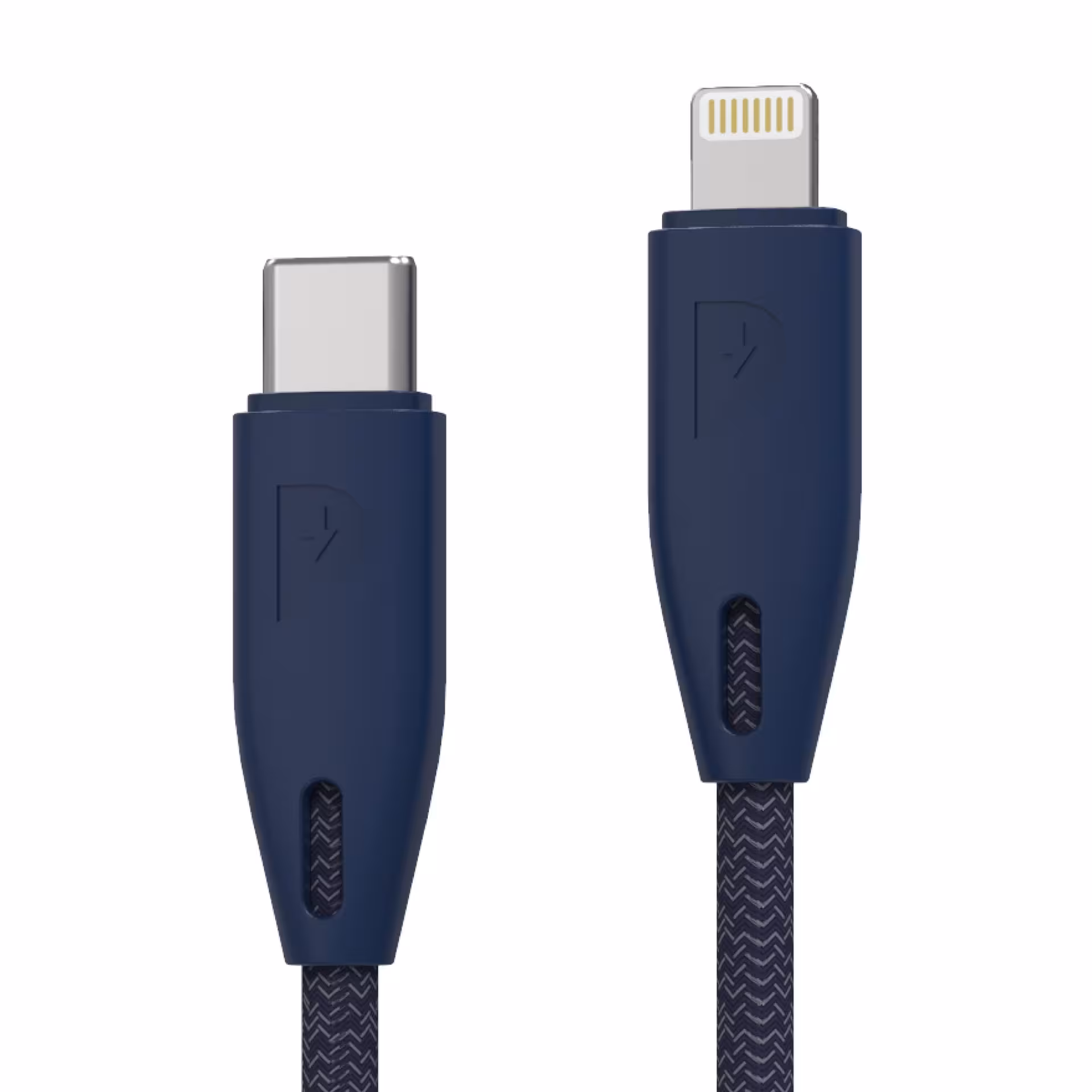 کابل تبدیل USB-C به لایتنینگ پاورولوژی مدل Braided به طول 2 متر