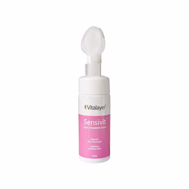فوم شستشوی صورت ویتالیر مدل Sensivit حجم 150 میلی لیتر