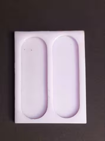 قالب سیلیکونی رزین گلسر دوتایی  بیضی