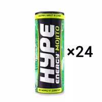نوشیدنی انرژی زا هایپ سبز با طعم موهیتو باکس 24 عددی hype