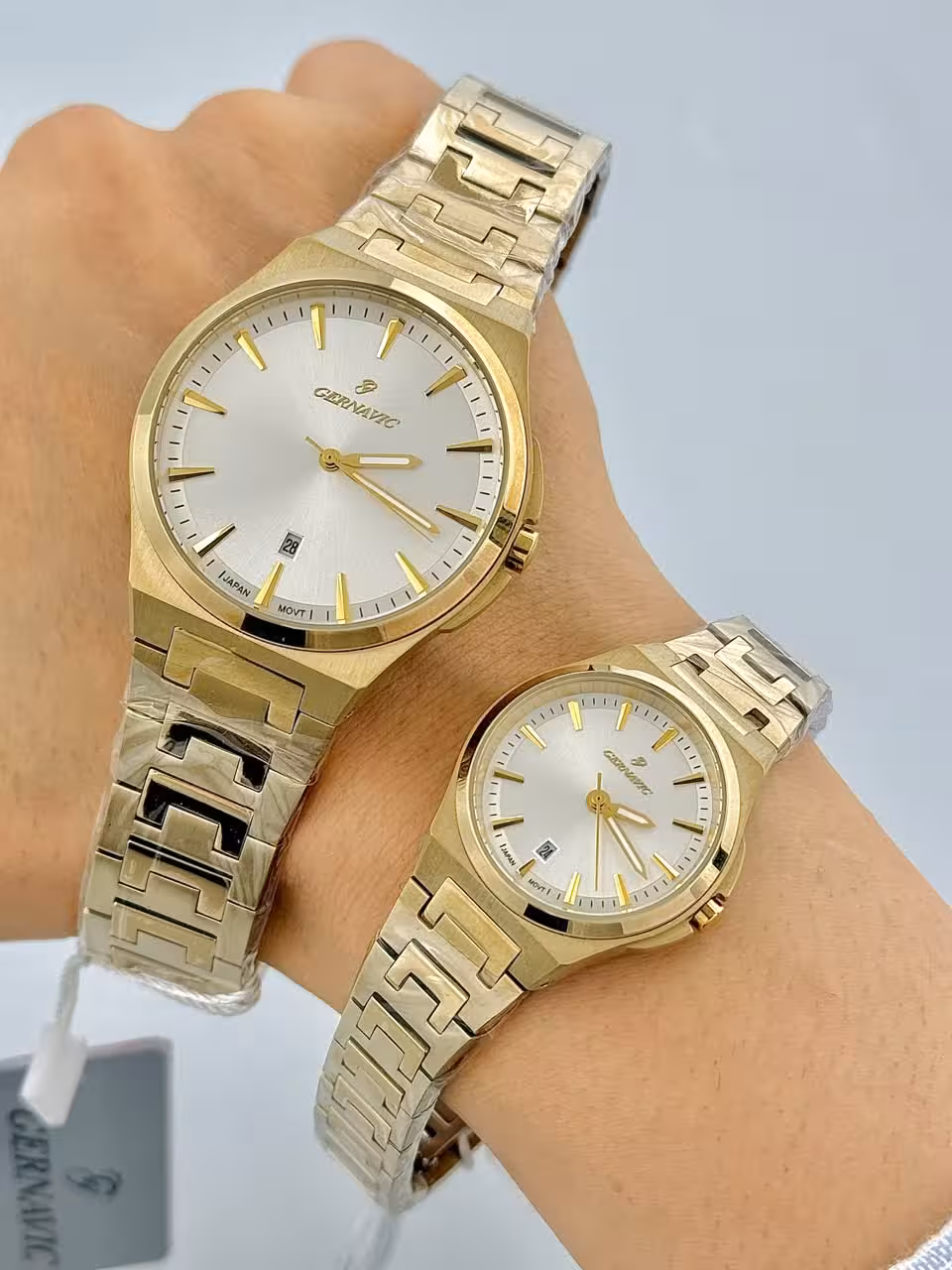 ساعت ست اورجینال مردانه و زنانه گرناویک مدل GERNAVIC 227G 227L GS