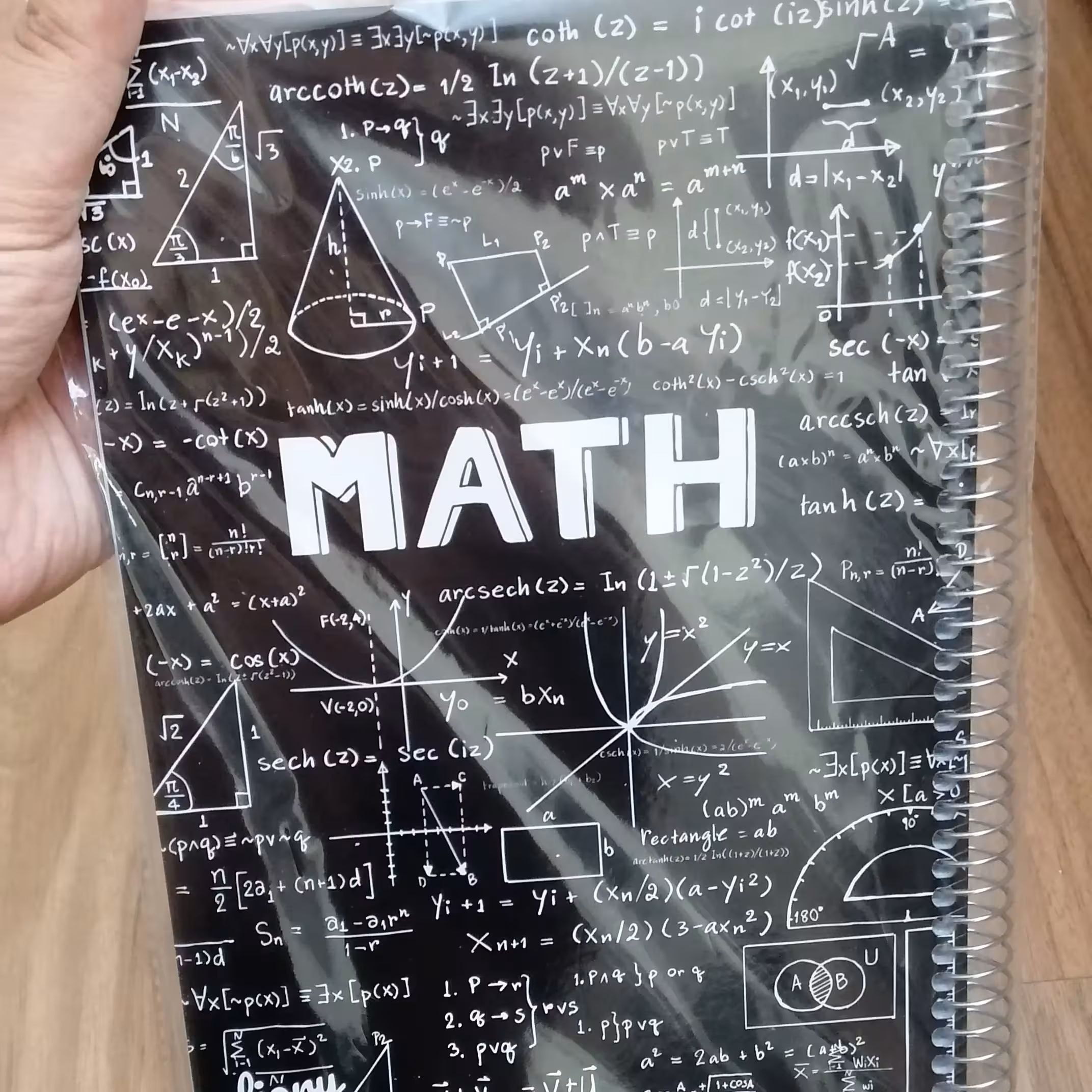 دفتر مشق  فرمولی طرح ریاضی 100 برگ