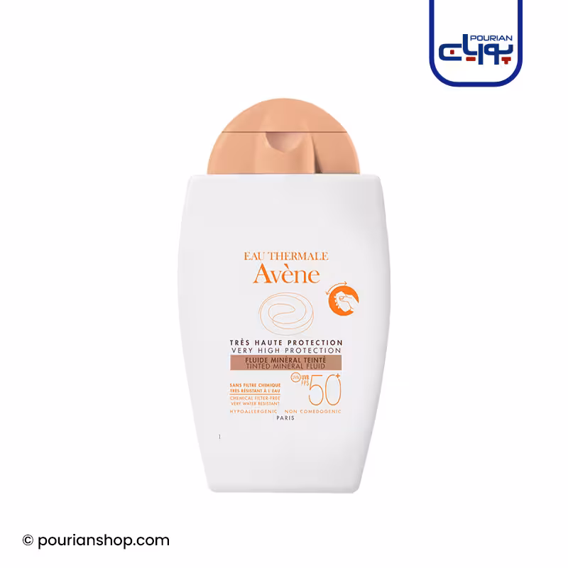ضدآفتاب فلویید مینرال رنگی اون _ AVENE Fluide Mineral SPF  50