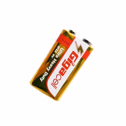 باتری کتابی 9 ولت Gigacell 6F22