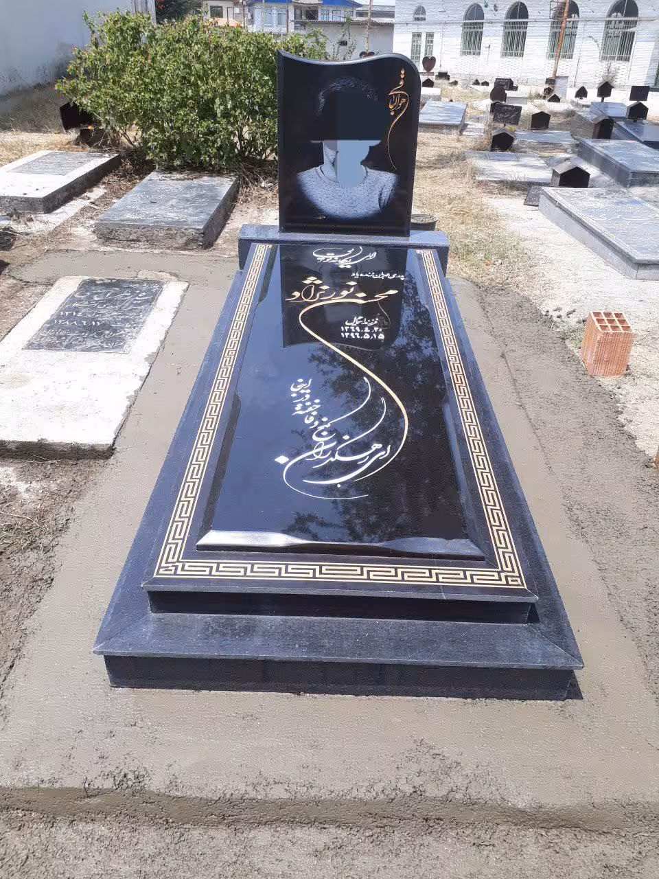 سنگ قبر سیمین کد20014