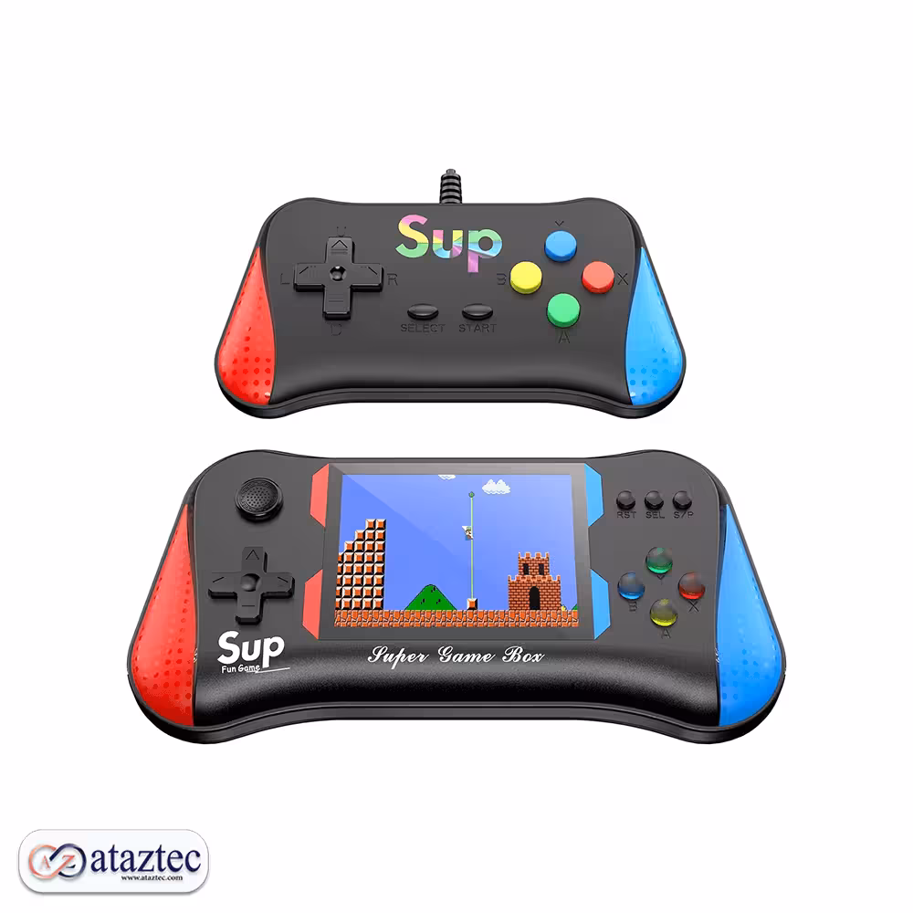 کنسول بازی دستی X7M Retro | 500 بازی کلاسیک، صفحه نمایش 5 اینچی و قابلیت اتصال به تلویزیون